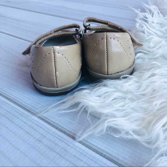 SmartFit Tan Mary Jane Baby Shoes - 2 - Picture 5 of 8